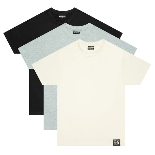 Core Leaders 3 Pack - Basic Black,Off White ,Grey
