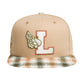 Leaders Fitted  "Autumn Pack" Stone/Plaid Brim